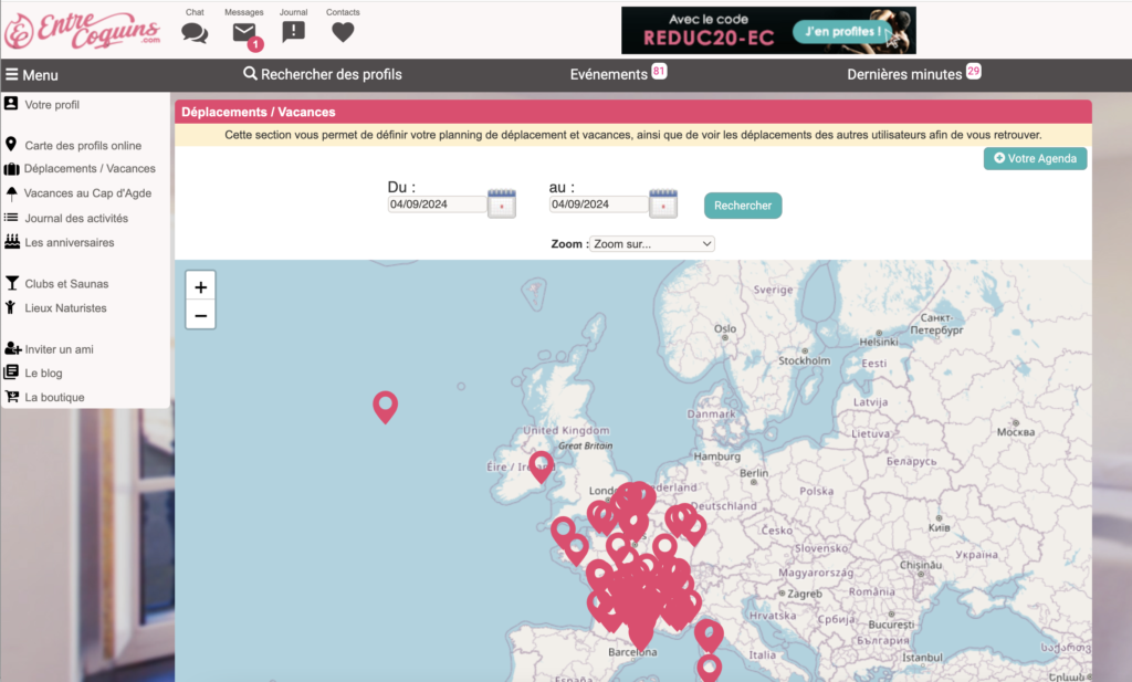 Carte EntreCoquins